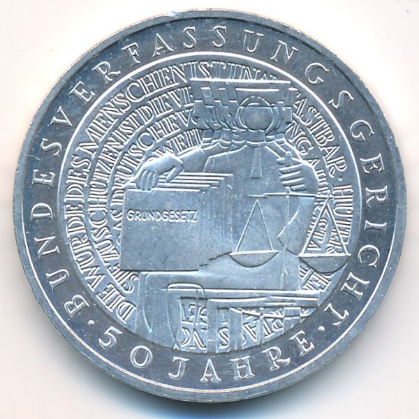 ФРГ, 10 марок (2001 г.)