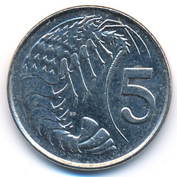Каймановы острова, 5 центов (1999 г.)