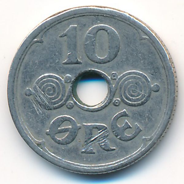 Дания, 10 эре (1929 г.)