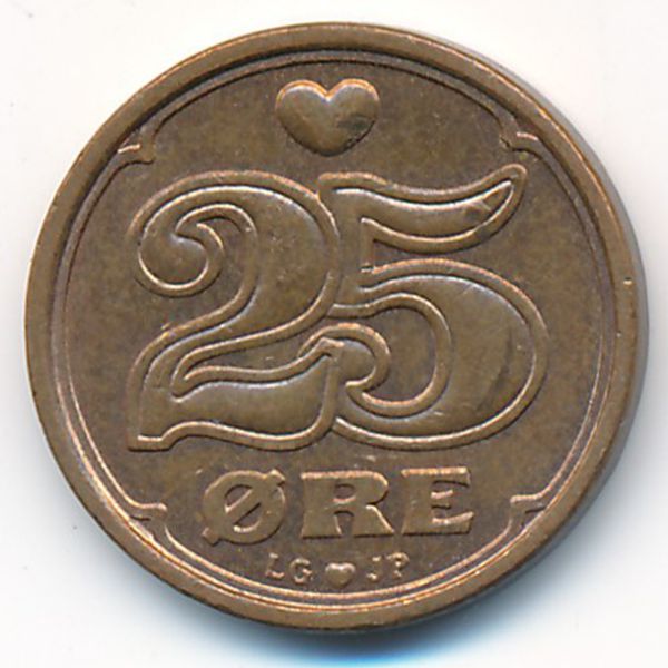 Дания, 25 эре (1994 г.)