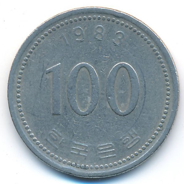 Южная Корея, 100 вон (1983 г.)