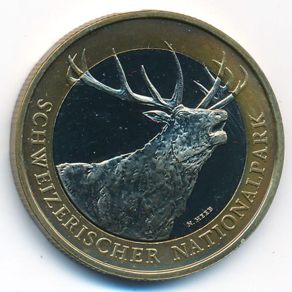 Швейцария, 10 франков (2009 г.)