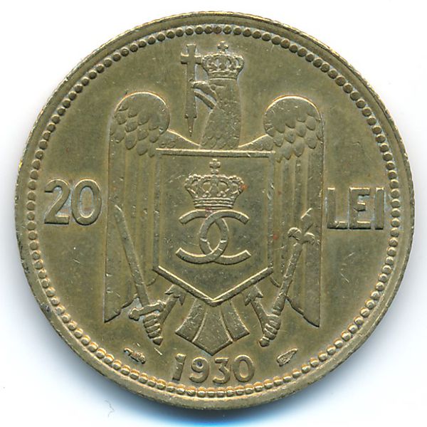 Румыния, 20 леев (1930 г.)