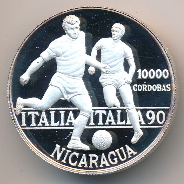 Никарагуа, 10000 кордоба (1990 г.)