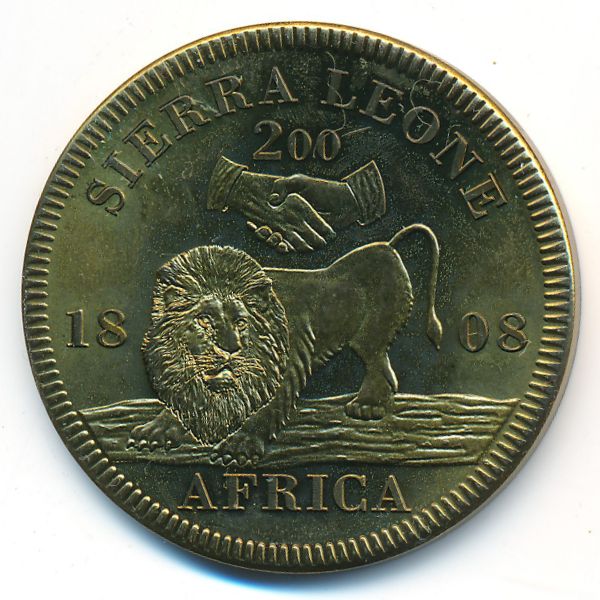 Сьерра-Леоне, 200 центов (1808 г.)