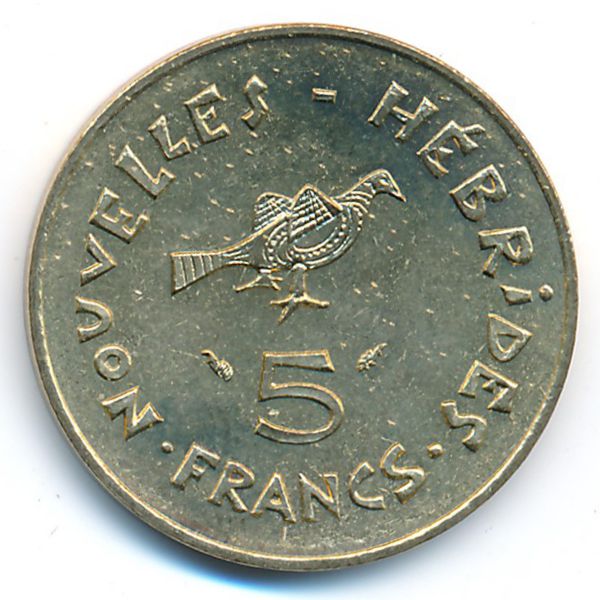 Новые Гебриды, 5 франков (1979 г.)