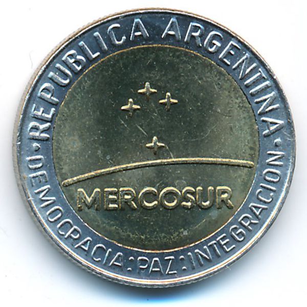 Аргентина, 1 песо (1998 г.)