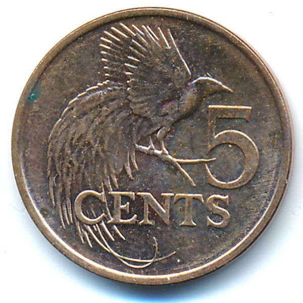 Тринидад и Тобаго, 5 центов (2014 г.)