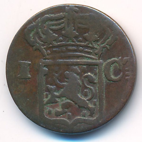 Нидерландская Индия, 1 цент (1837 г.)