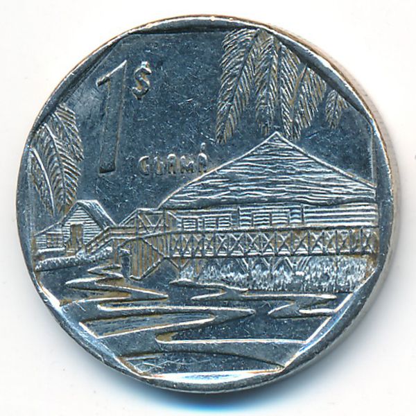 Куба, 1 песо (1998 г.)