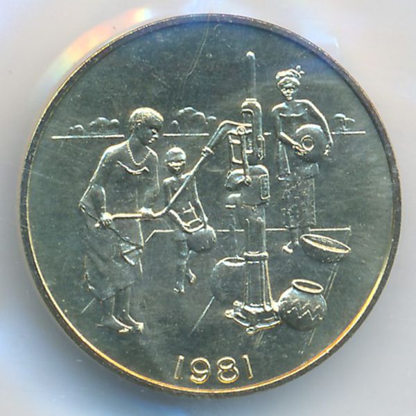 Западная Африка, 10 франков (1981 г.)