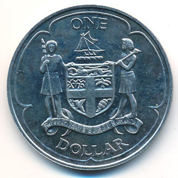 Фиджи, 1 доллар (1969 г.)