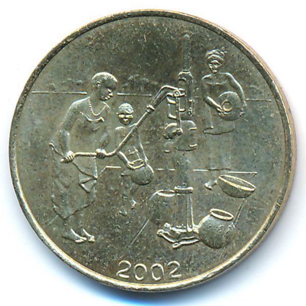 Западная Африка, 10 франков (2002 г.)