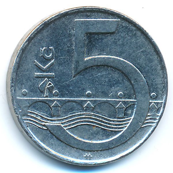 Чехия, 5 крон (2008 г.)