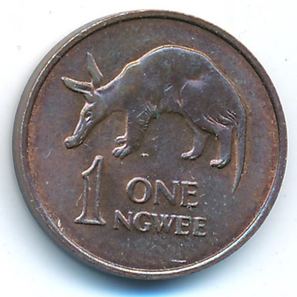 Замбия, 1 нгве (1983 г.)