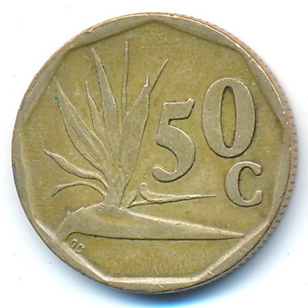 ЮАР, 50 центов (1993 г.)