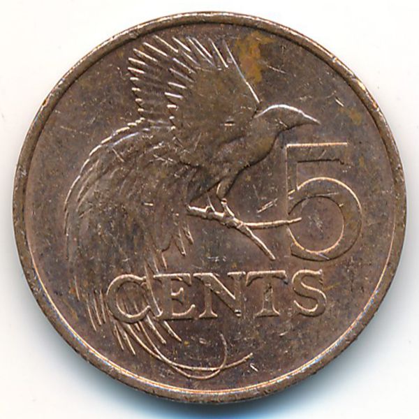 Тринидад и Тобаго, 5 центов (2003 г.)