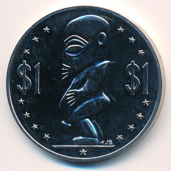 Острова Кука, 1 доллар (1981 г.)