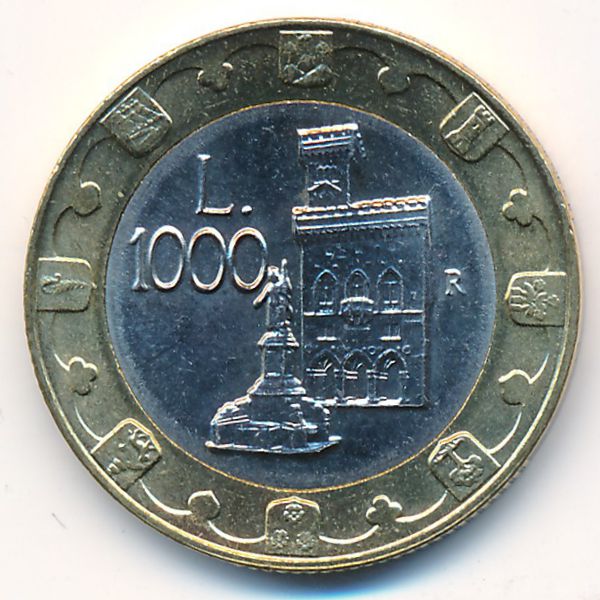 Сан-Марино, 1000 лир (1997 г.)
