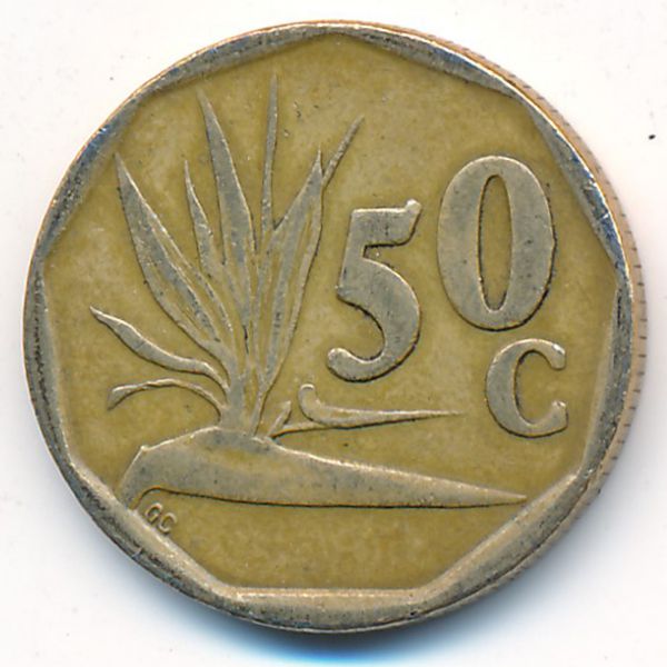 ЮАР, 50 центов (1994 г.)