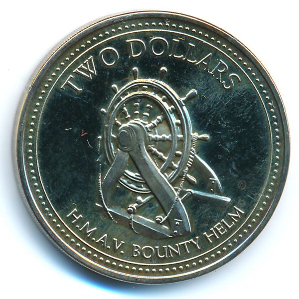 Острова Питкэрн, 2 доллара (2009 г.)