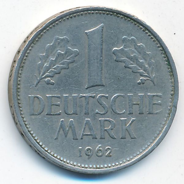 ФРГ, 1 марка (1962 г.)