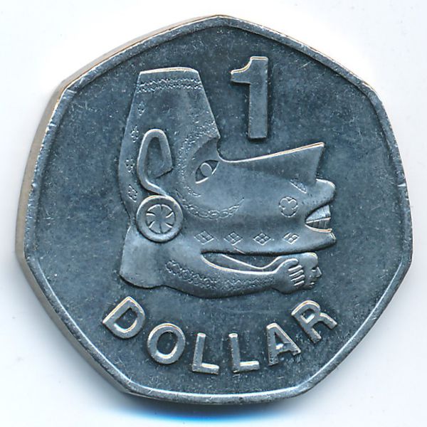 Соломоновы острова, 1 доллар (1997 г.)