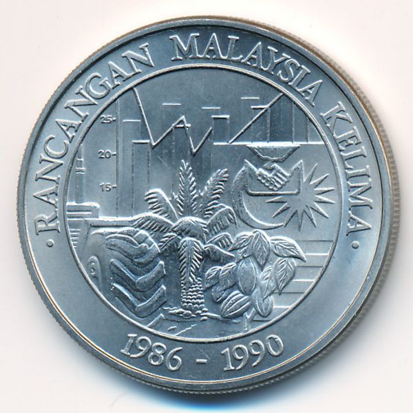 Малайзия, 1 ринггит (1986 г.)