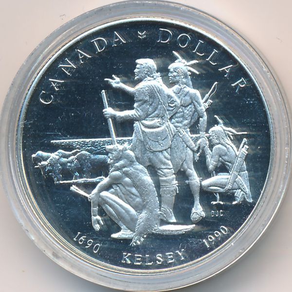 Канада, 1 доллар (1990 г.)