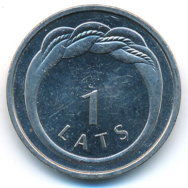 Латвия, 1 лат (2009 г.)