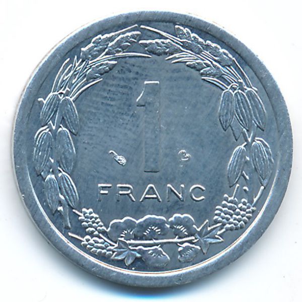 Центральная Африка, 1 франк (2003 г.)