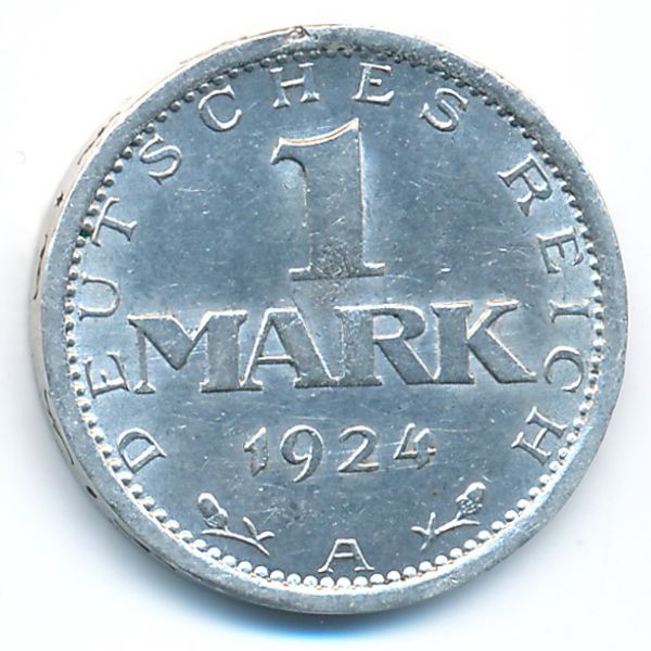 Веймарская республика, 1 марка (1924 г.)