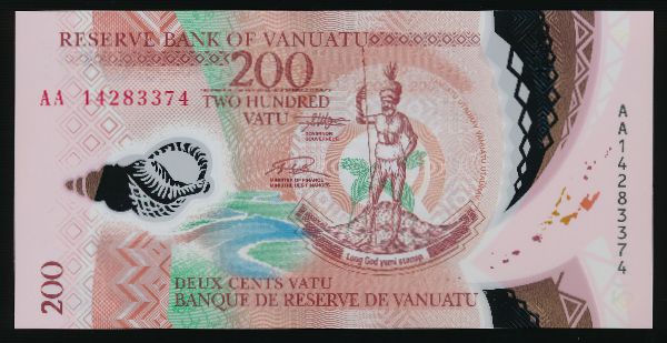 Вануату, 200 вату (2014 г.)
