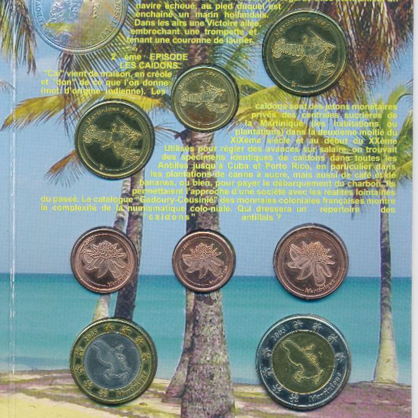 Мартиника, Набор монет (2005 г.)