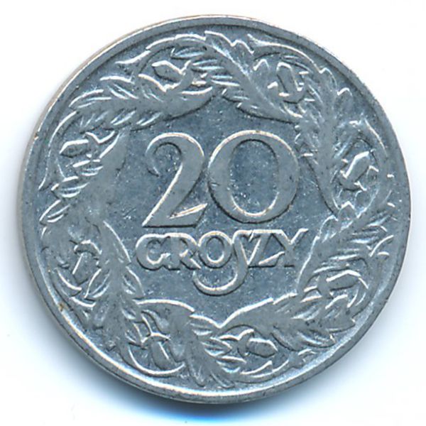 Польша, 20 грошей (1923 г.)