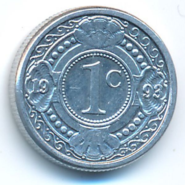 Антильские острова, 1 цент (1993 г.)