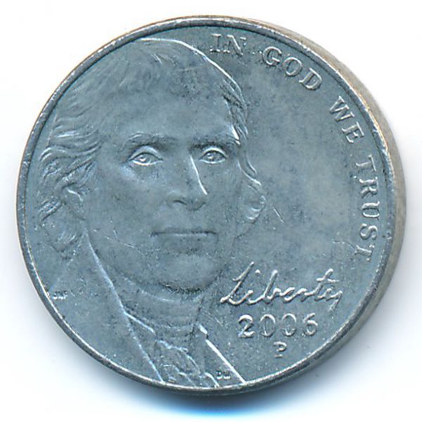 США, 5 центов (2006 г.)