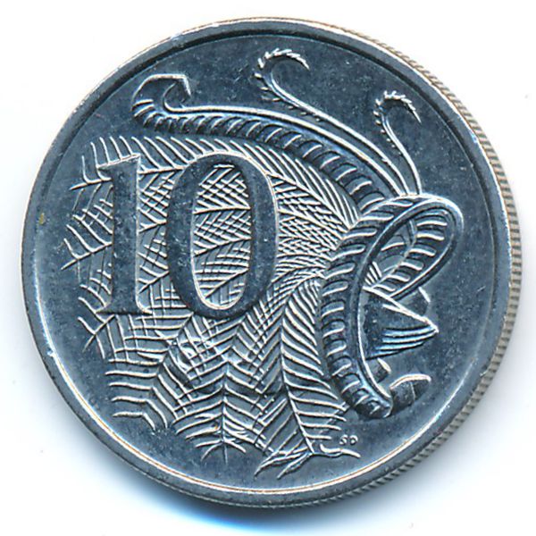 Австралия, 10 центов (1992 г.)