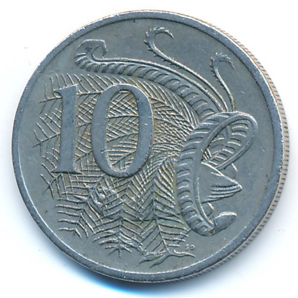 Австралия, 10 центов (2001 г.)