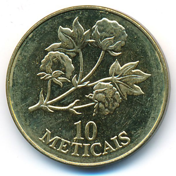 Мозамбик, 10 метикал (1994 г.)