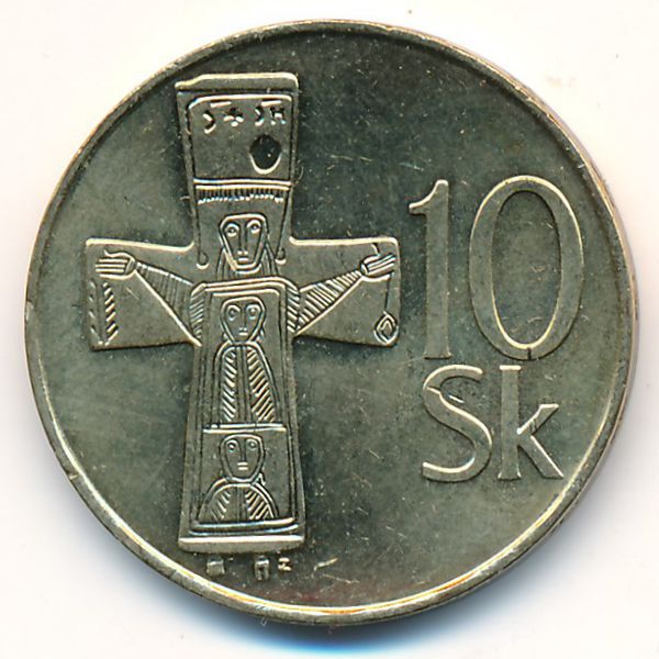 Словакия, 10 крон (2003 г.)