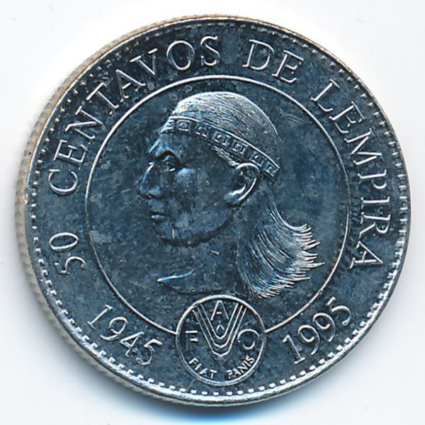 Гондурас, 50 сентаво (1994 г.)