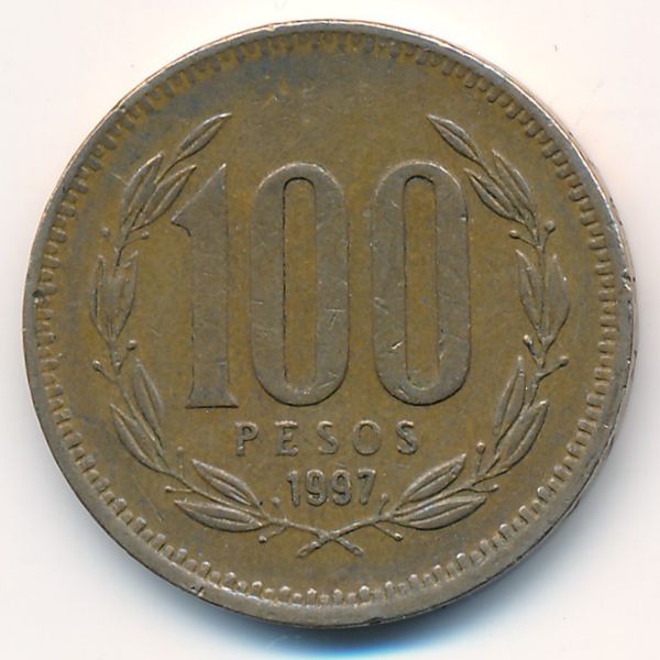 Чили, 100 песо (1997 г.)