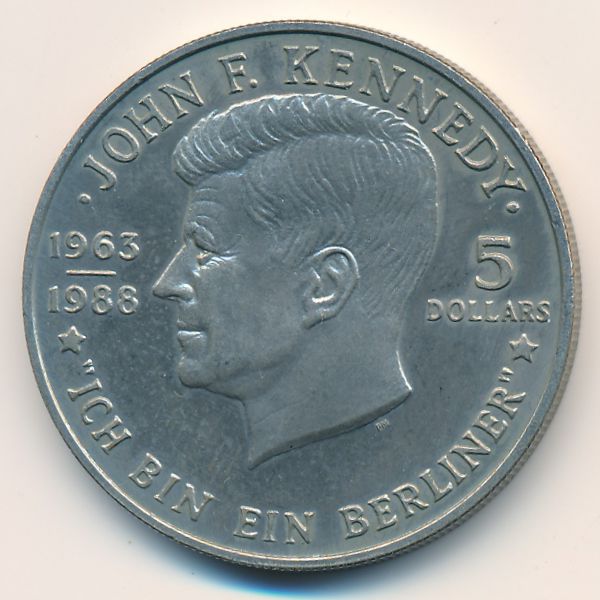 Ниуэ, 5 долларов (1988 г.)