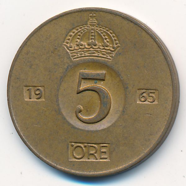 Швеция, 5 эре (1965 г.)