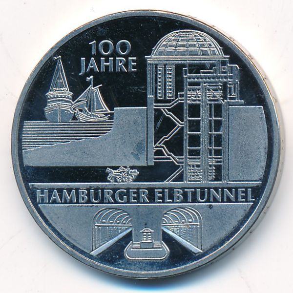Германия, 10 евро (2011 г.)