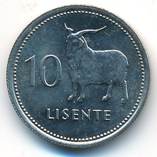 Лесото, 10 лисенте (1979 г.)