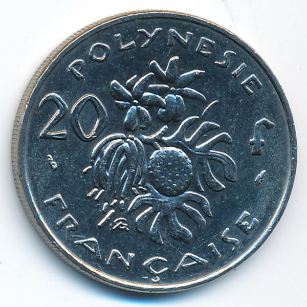 Французская Полинезия, 20 франков (1984 г.)