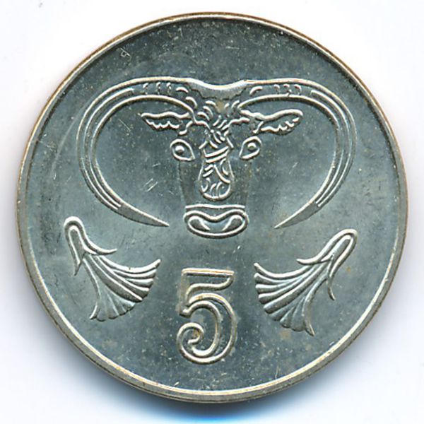 Кипр, 5 центов (2004 г.)
