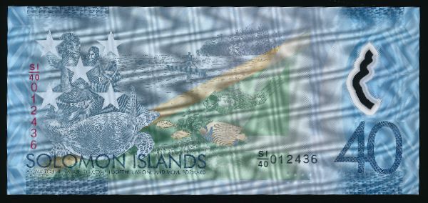 Соломоновы острова, 40 долларов (2018 г.)